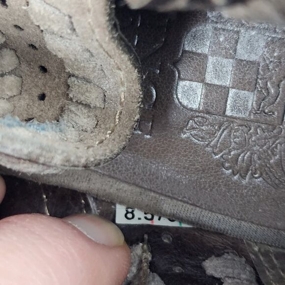 Vince Camuto Suede Ankle Booties Tan Size 8.5 - Picture 7 of 11